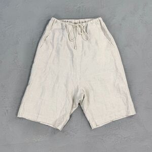 Y's Yohji Yamamoto S/S 2010 Oversized Linen Shorts Size 1,  XS
